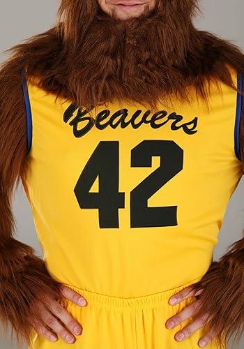 Miniatura 7 de FUN Costumes Disfraz de lobo adolescente para hombre Camiseta de lobo adolescente, disfraz de hombre lobo para hombres