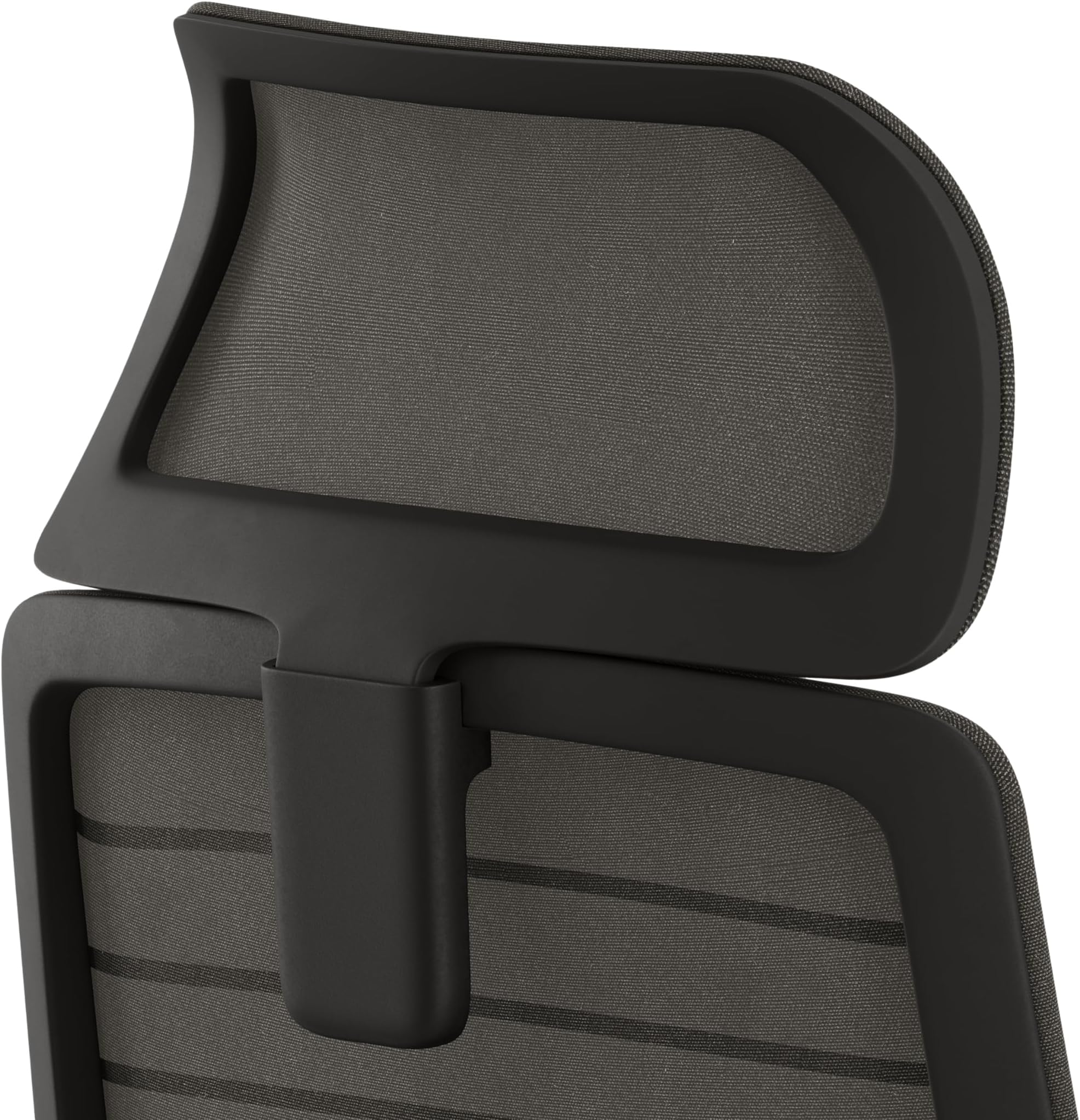 Branch Adjustable Headrest Attachment - Compatible Only Ergonomic Chair - Adjustable Height for Personalized Neck and Head Support - All Black