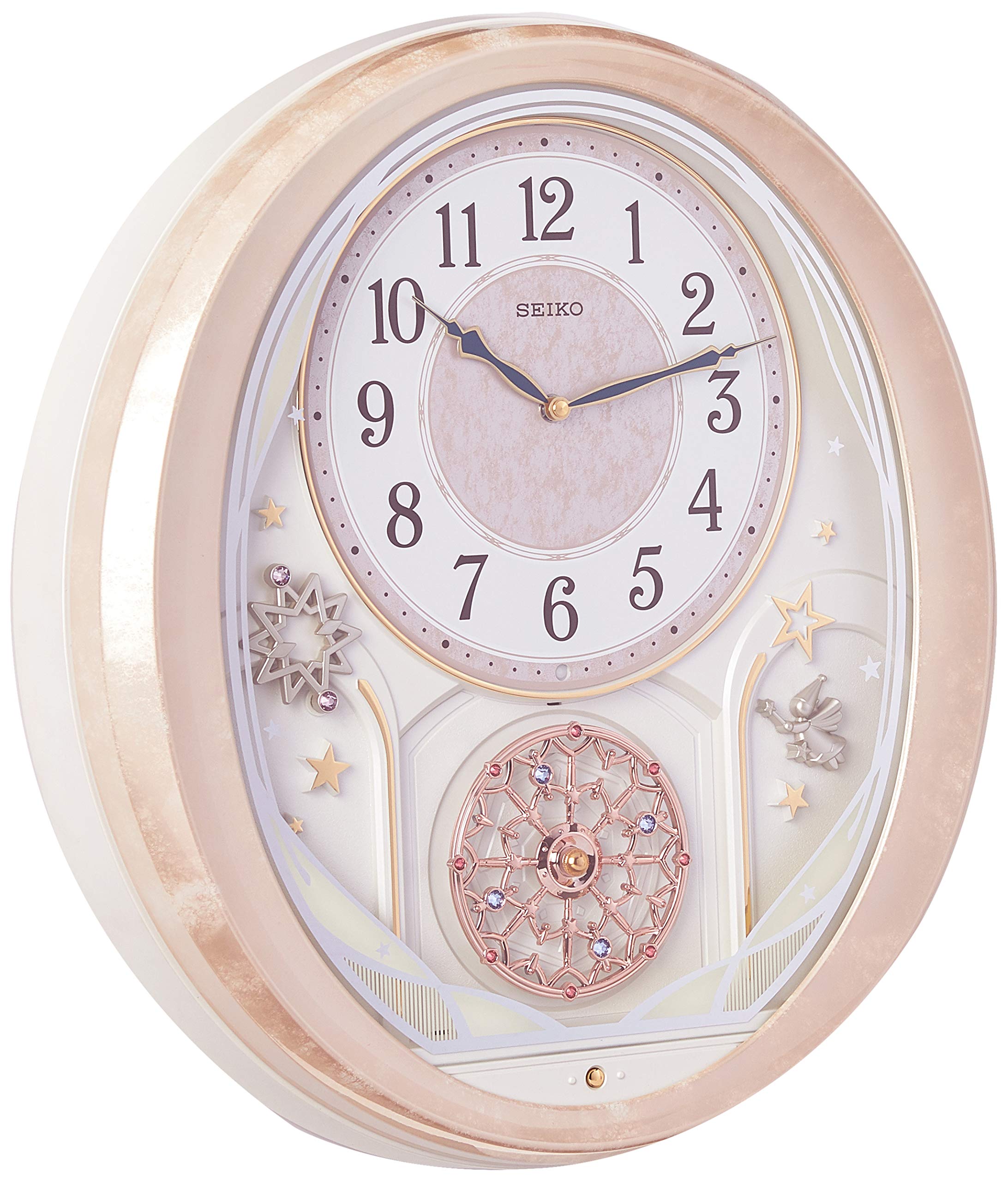 Seiko Melodies in Motion Wall Clock, Twinkle & Magic Bright Star