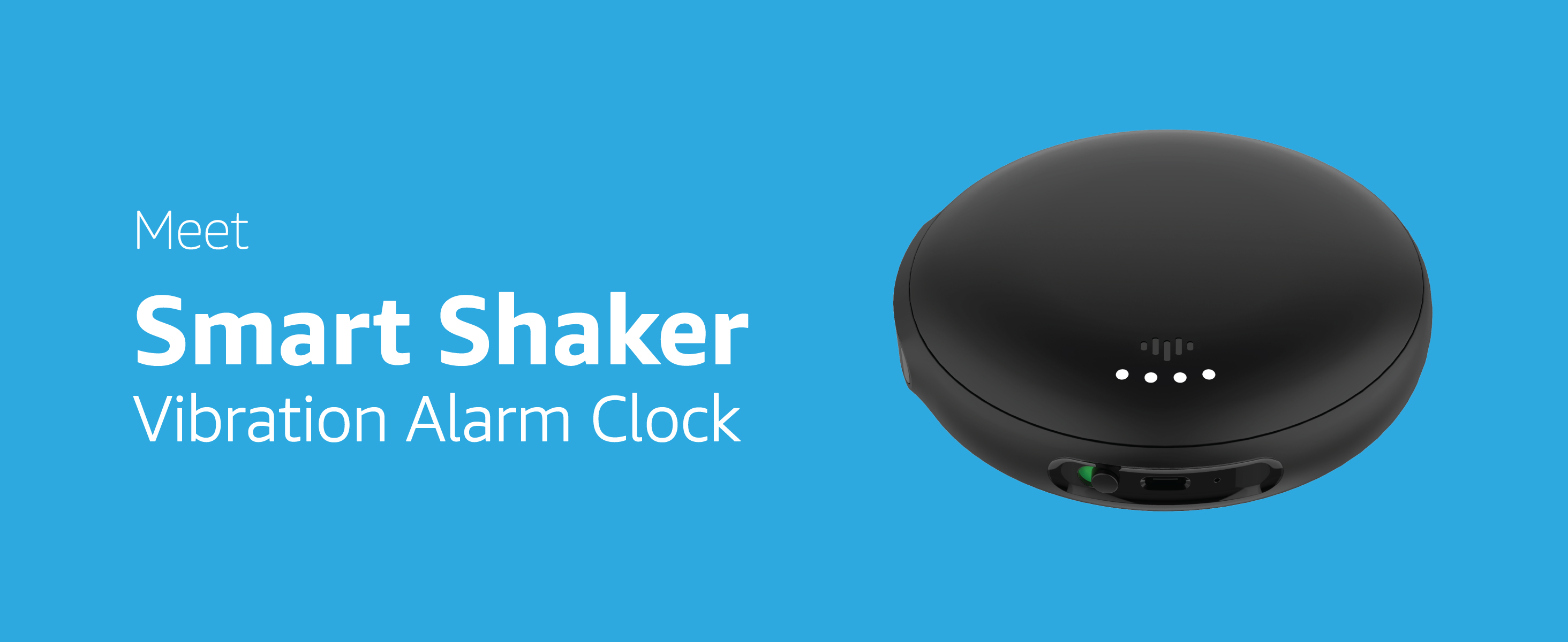 Amazon.com: iLuv SmartShaker 3, Wireless Bed Shaker for Hearing Impaired &  Heavy Sleepers, 20 Alarms, Call & App Alerts, Bluetooth, Rechargeable  Battery, Auto DST, iOS & Android Compatible : Health & Household
