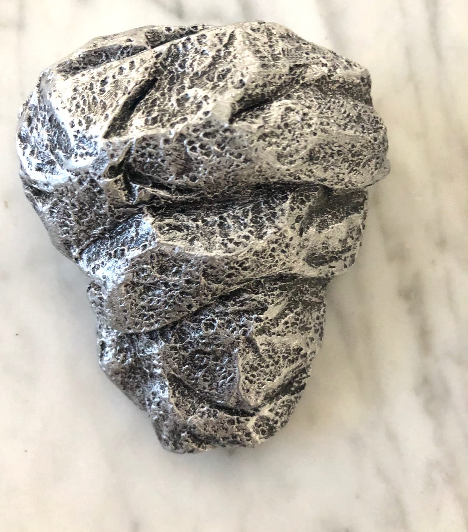 Haute Collage Rock Nail Caps in Bronze and Antique-silver colour Suitable for Climbing Men Sculptures Climbers Abseiling Figurine (Antique-Silver)