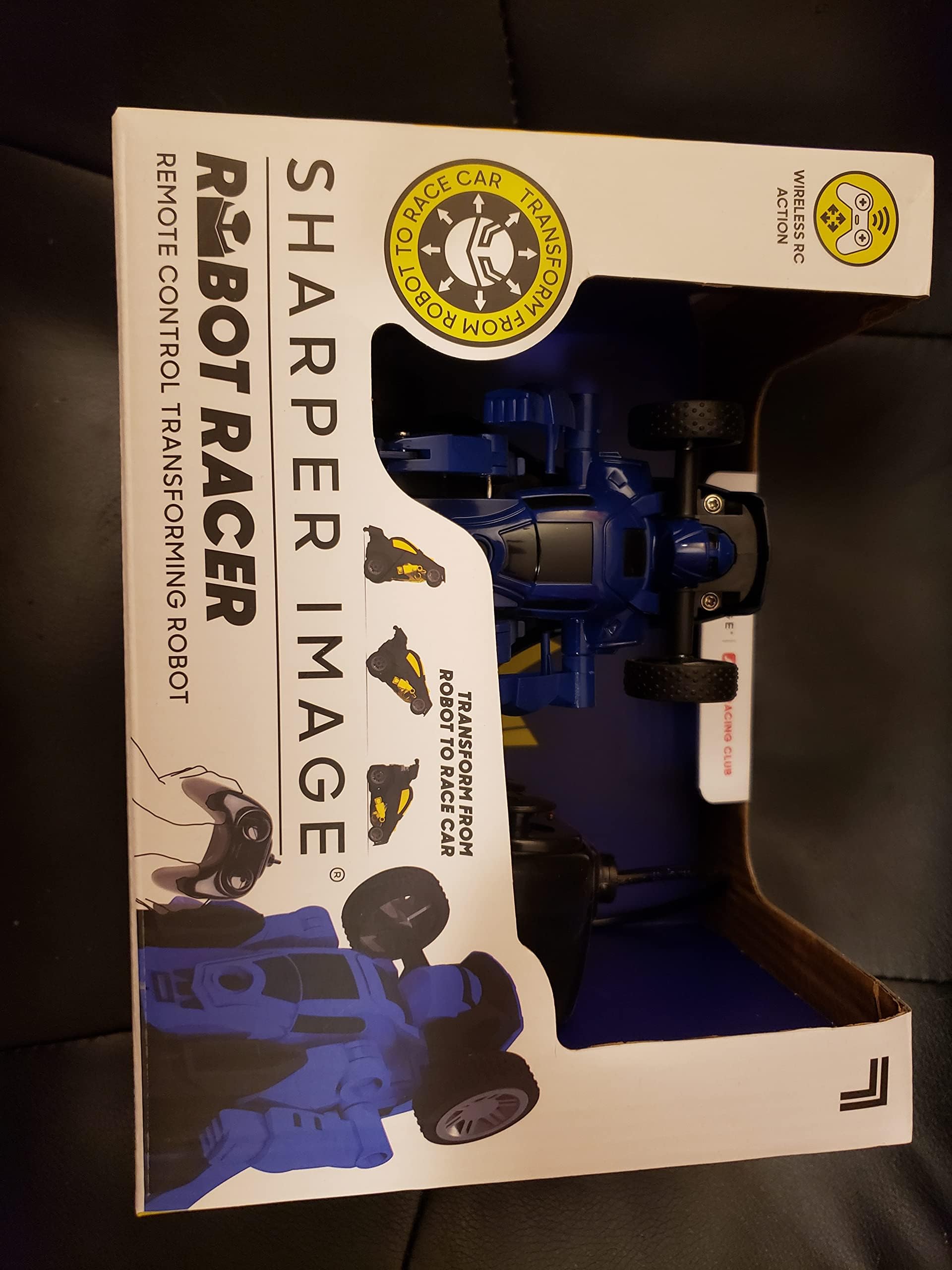 Sharper Image Robot Racer Remote Control Transforming Robot