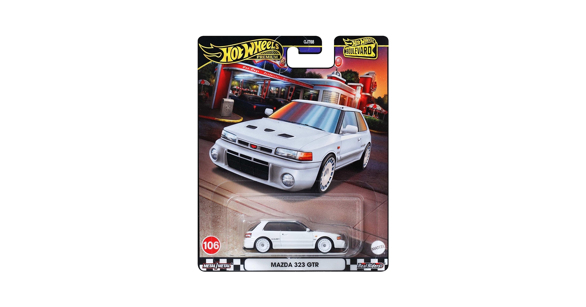Amazon.com: Hot Wheels Boulevard Mazda 323 GTR 1:64 Scale