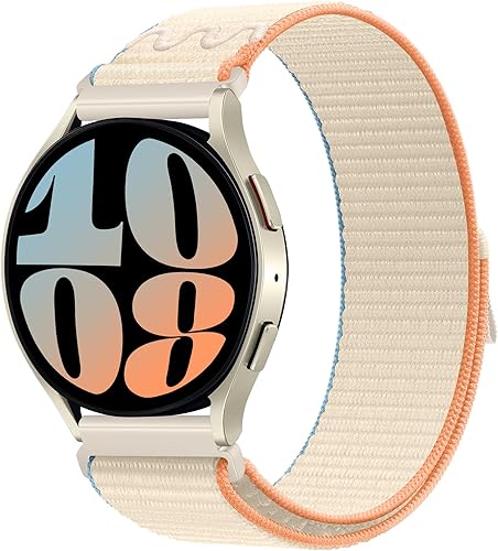 20mm 22mm Nylon Watch Band Compatible with Samsung Galaxy Watch 6543 ProClassicSportGear S3S2 FrontierActive, Nylon Watch Strap for Samsung Watch