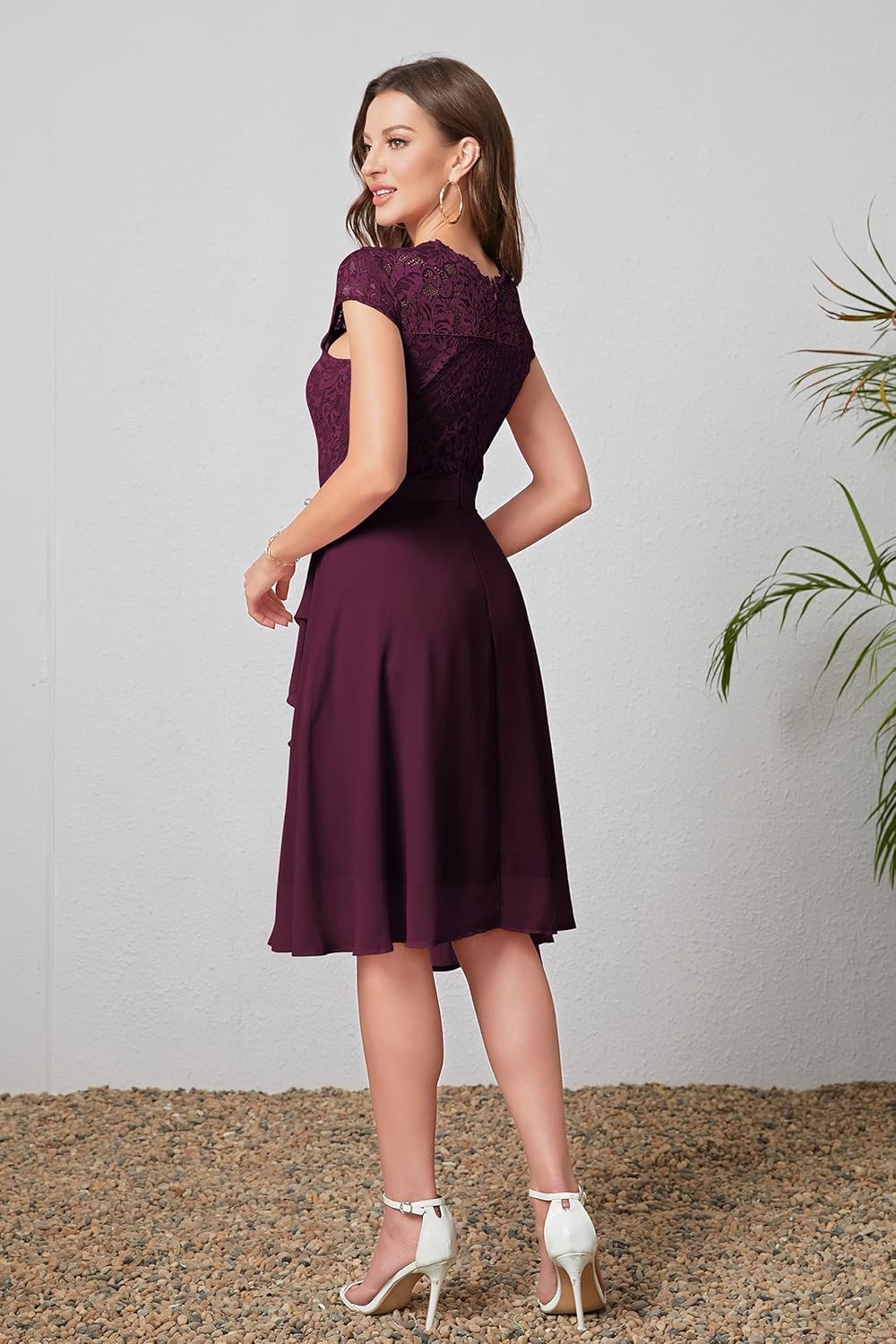 Women's Cocktail Dresses for Women Evening Party, Tea Party Dress for Women 2025 Wedding Guest Dress Prom Semi Formal Dress - Image 3