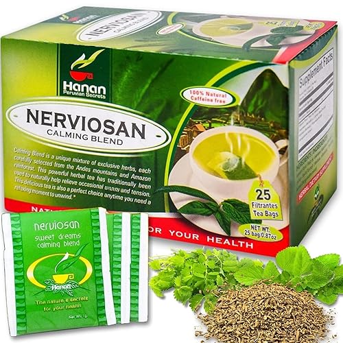 Té calmante de mezcla de hierbas Nerviosan