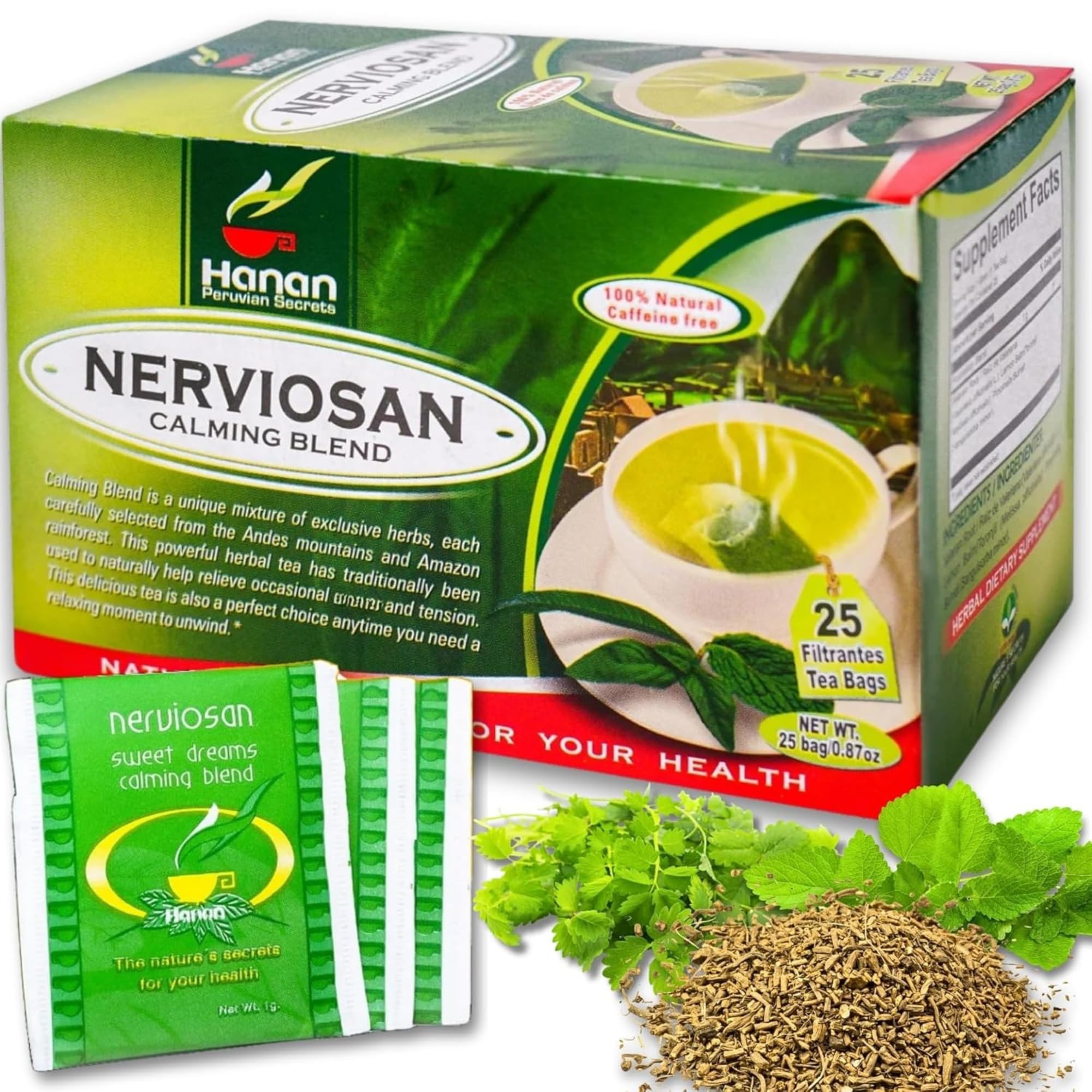 Nerviosan Herbal Blend Calming Tea