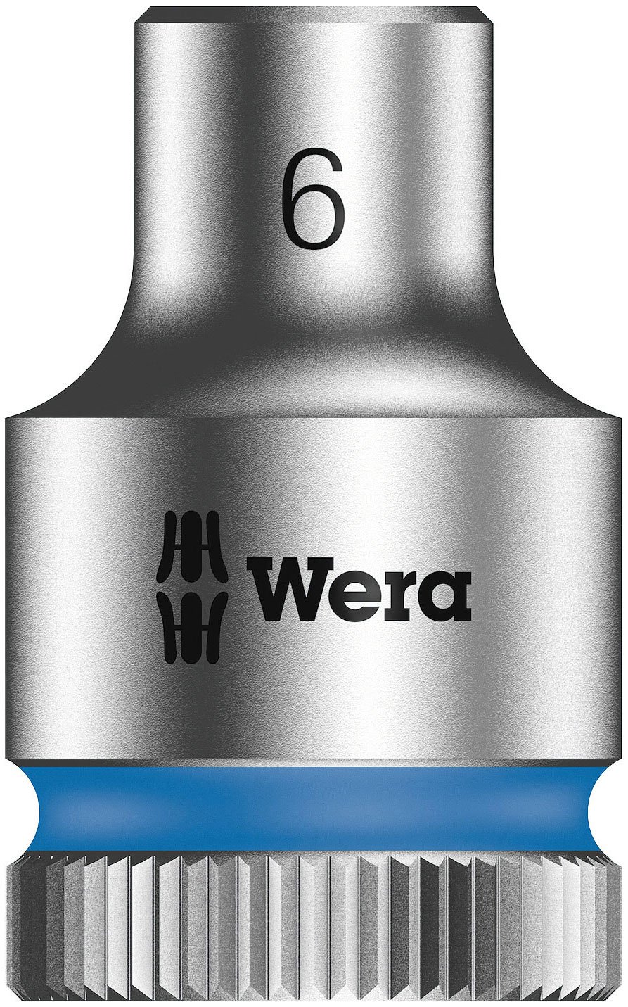 Wera Silver Zyklop Socket 3/8In Drive 6Mm