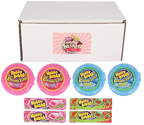 Hubba Bubba Bubble Gum Paquete variado (2 de cada uno, total de 8)
