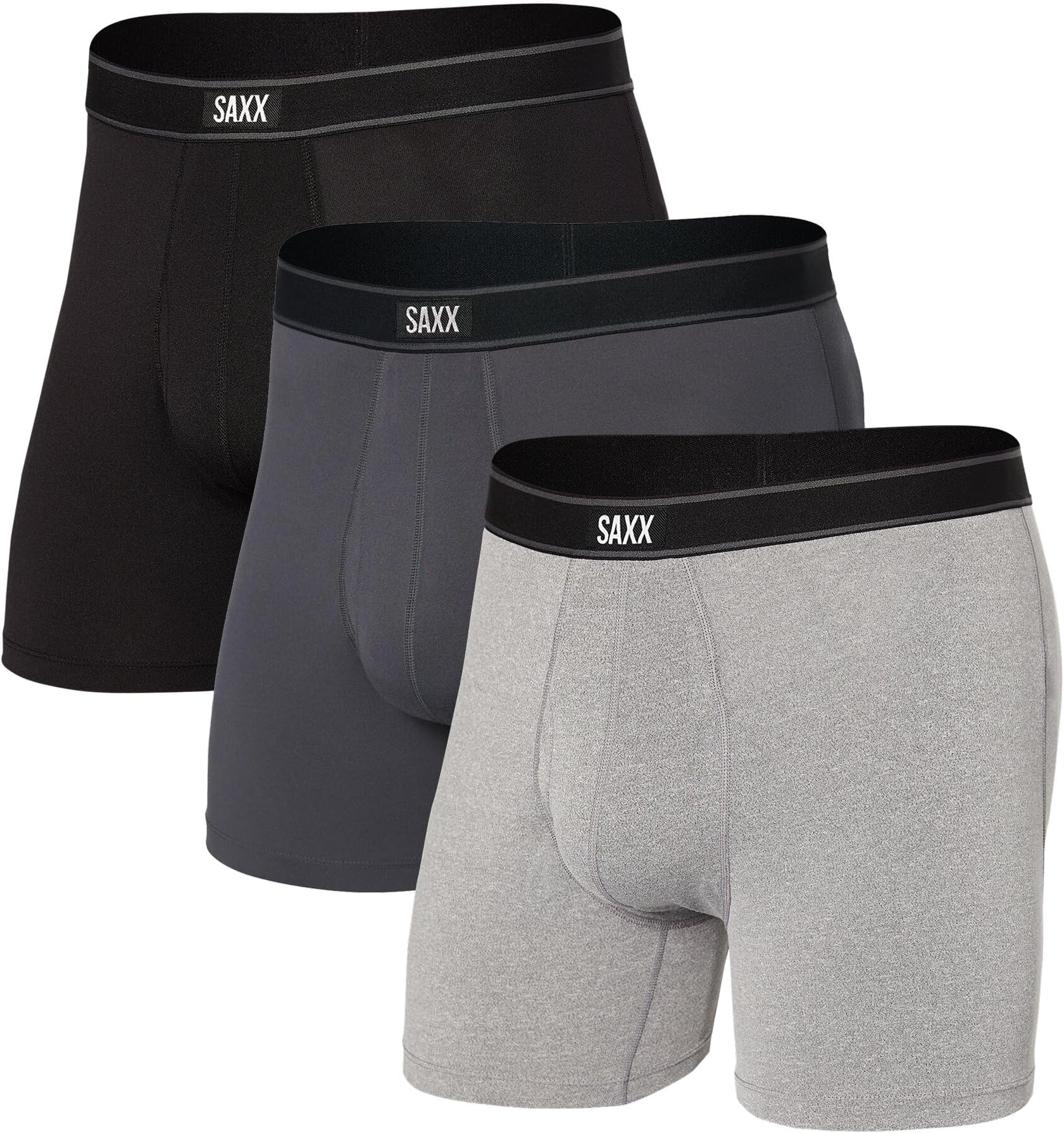 Men's Daytripper Comfort Stretch Boxer Brief Fly 3 Pack