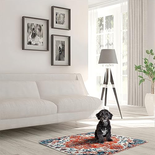 Miniatura 3 de PUPIBOO Almohadillas lavables para orina para perros y gatos - Almohadillas de entrenamiento para cachorros reutilizables súper absorbentes - 100%