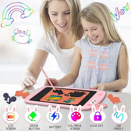Miniatura 2 de Juguetes para niñas y niños de 3, 4, 5, 6 años, tableta de escritura LCD de 10.5 pulgadas, colorida tabla de dibujo, almohadilla de dibujo