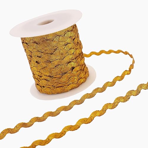 Miniatura 7 de Rick Rack - Cinta de encaje de 40 yardas para coser ropa, envoltura de regalos, decoración de fiesta en el hogar