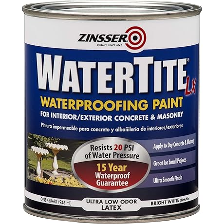 RUST-OLEUM 5024 Watertite Safe Paint for Bird Baths