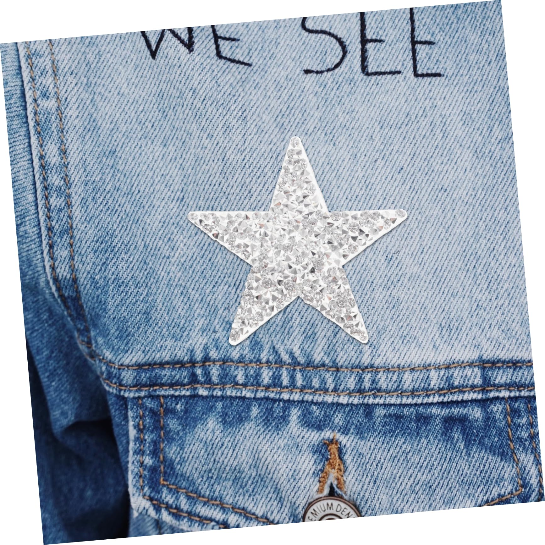 TEHAUX 120pezzi Patches Per Riparazione e Decorazione Abbigliamento Borse e Accessori Termoadesivi Per Artigianali