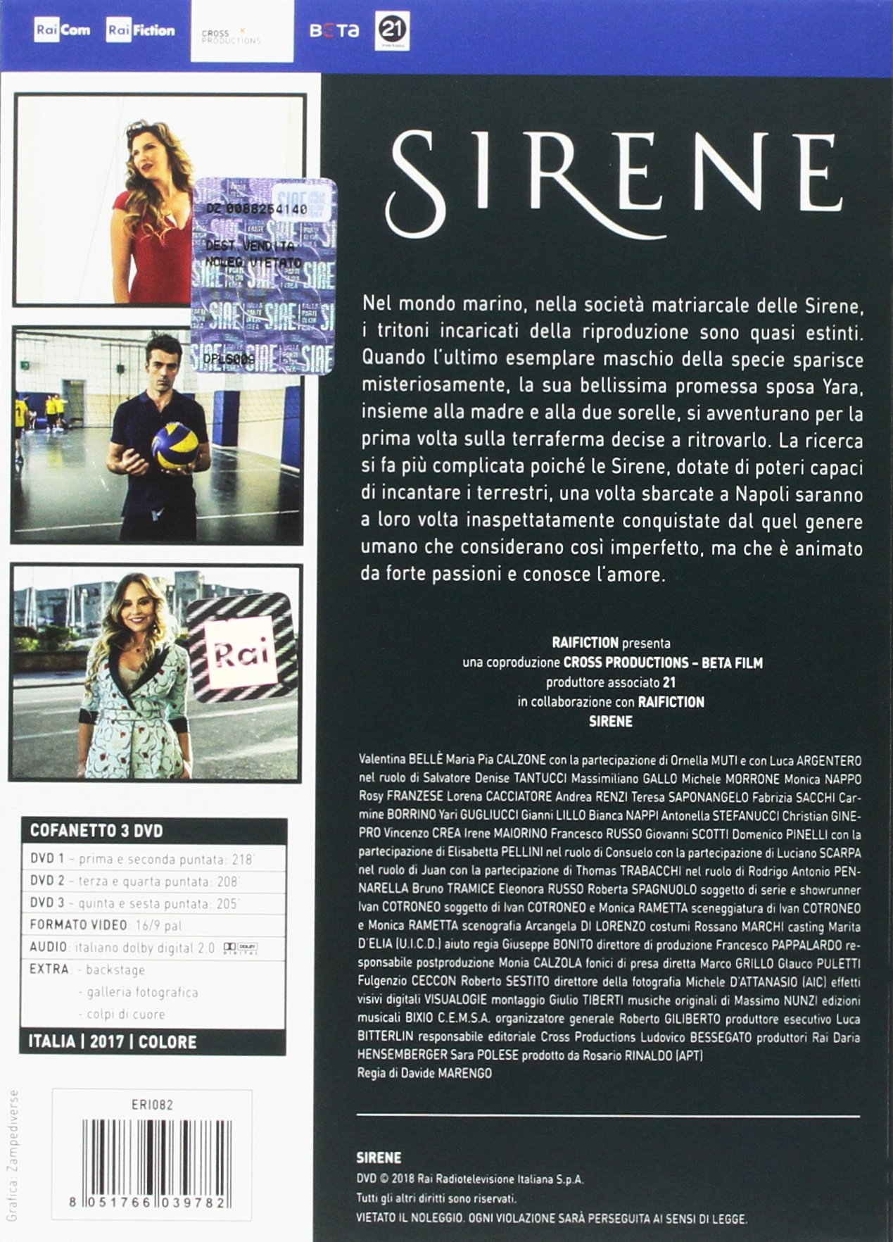 Sirene (Box 3 Dvd)
