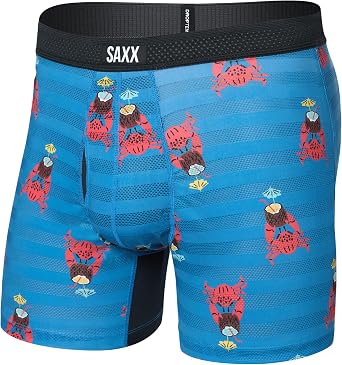 Men's Underwear - DropTemp  Cooling Mesh Men s Boxer Shorts with Built-in Pouch Support, Underwear for Men