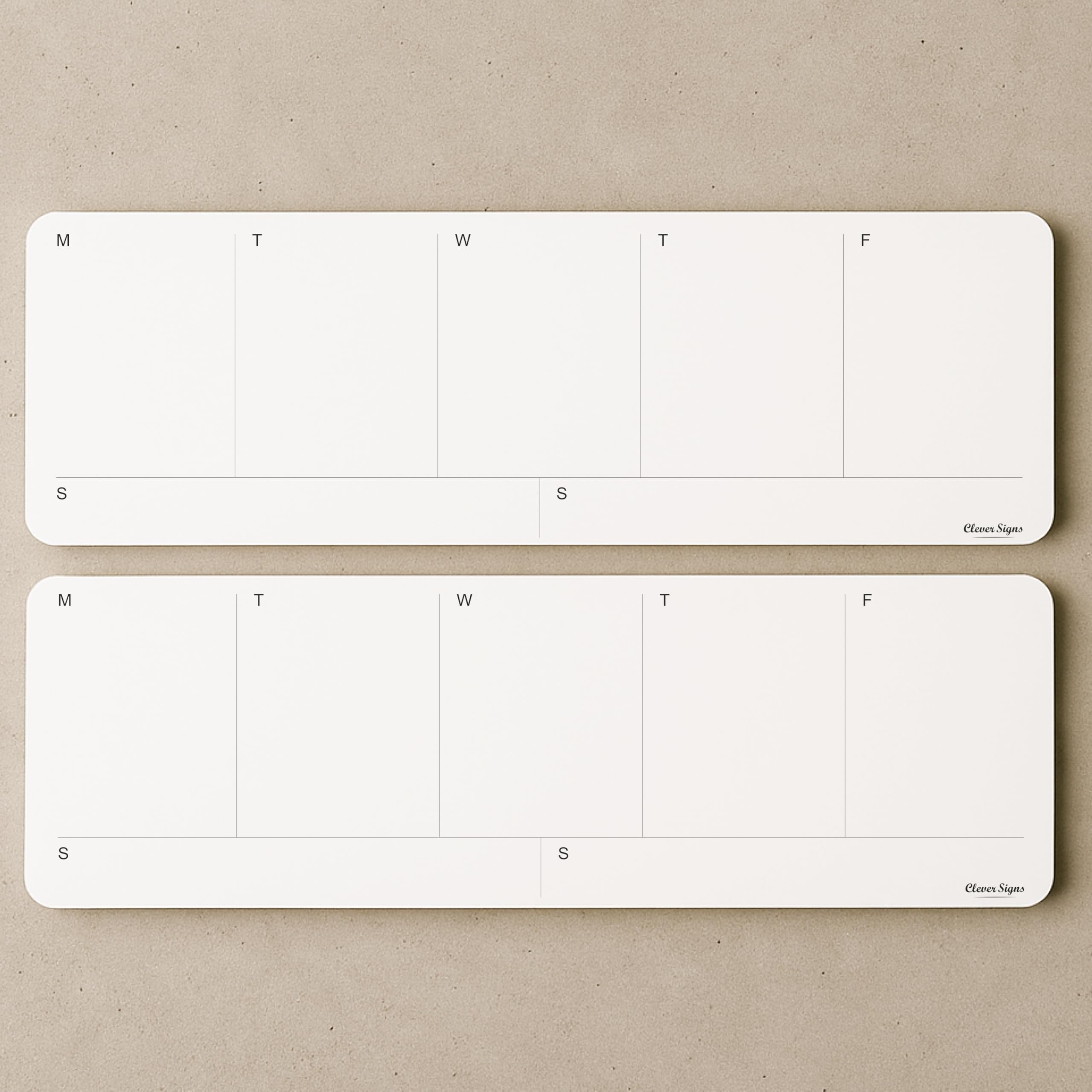 Weekly Planner Pad, Weekly To Do List Notepad, Tear Off Undated Weekly Planner Notepad, 2 Pack, 50 Sheet Each, 4,2" X 11,7", Premium Thick Paper with