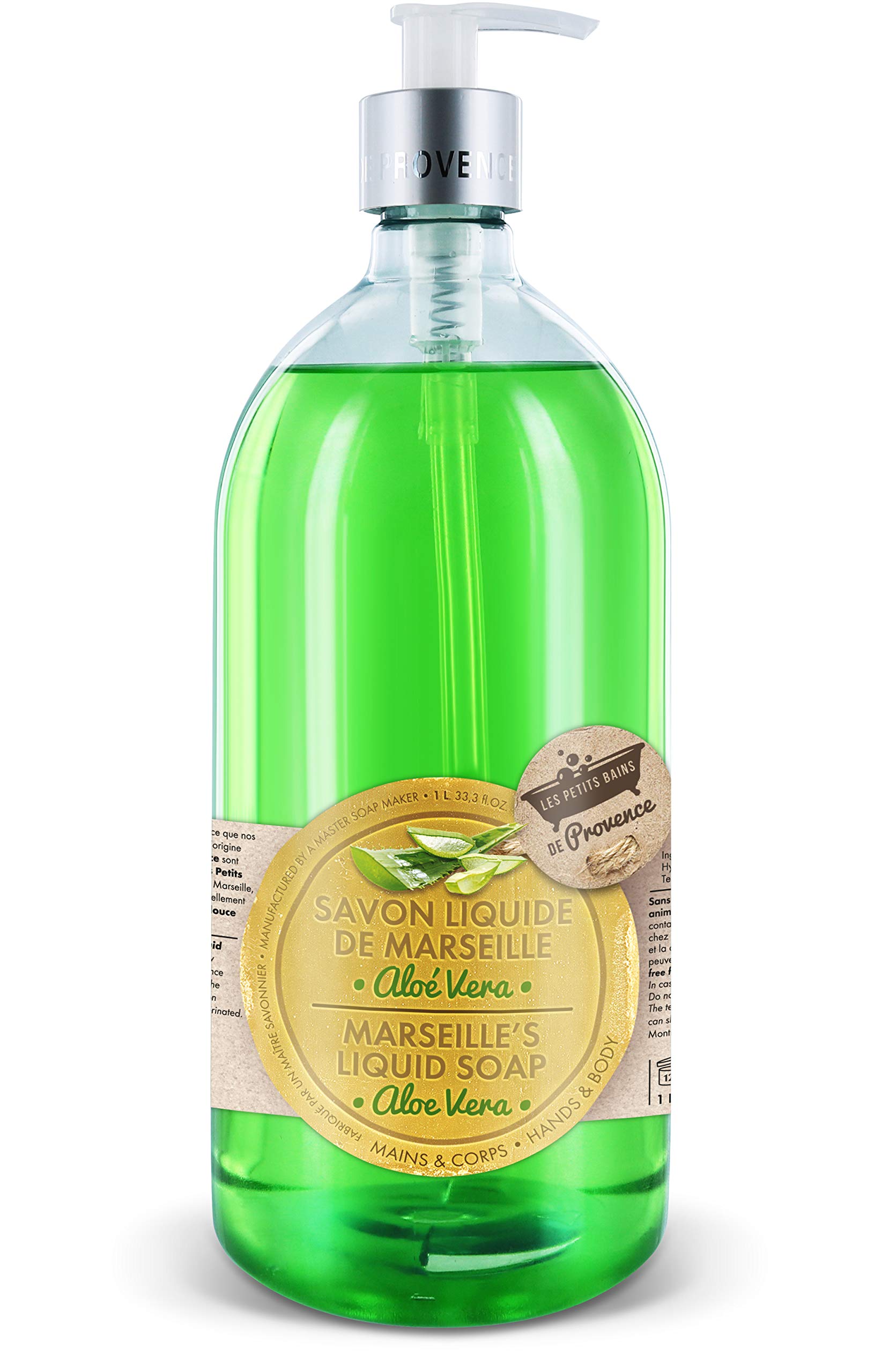 Les Petits Bains de Provence Aloe Vera Liquid Soap