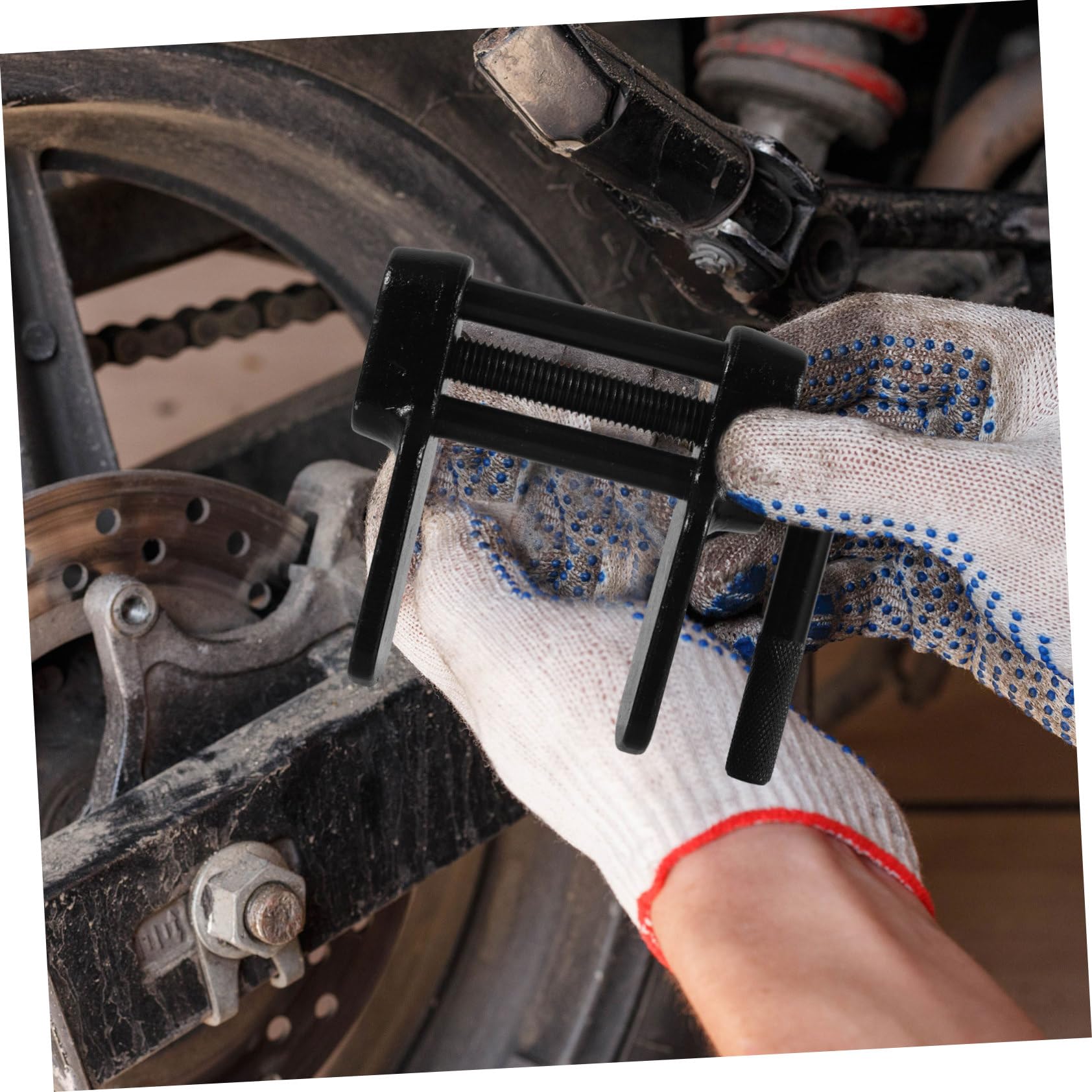 Cabilock Ajustador de Freno de Disco Resistente Herramienta Compresora para Pinzas de Freno de Vehículos y Motocicletas Fabricado Cromovanadio para Mecánicos Automotrices