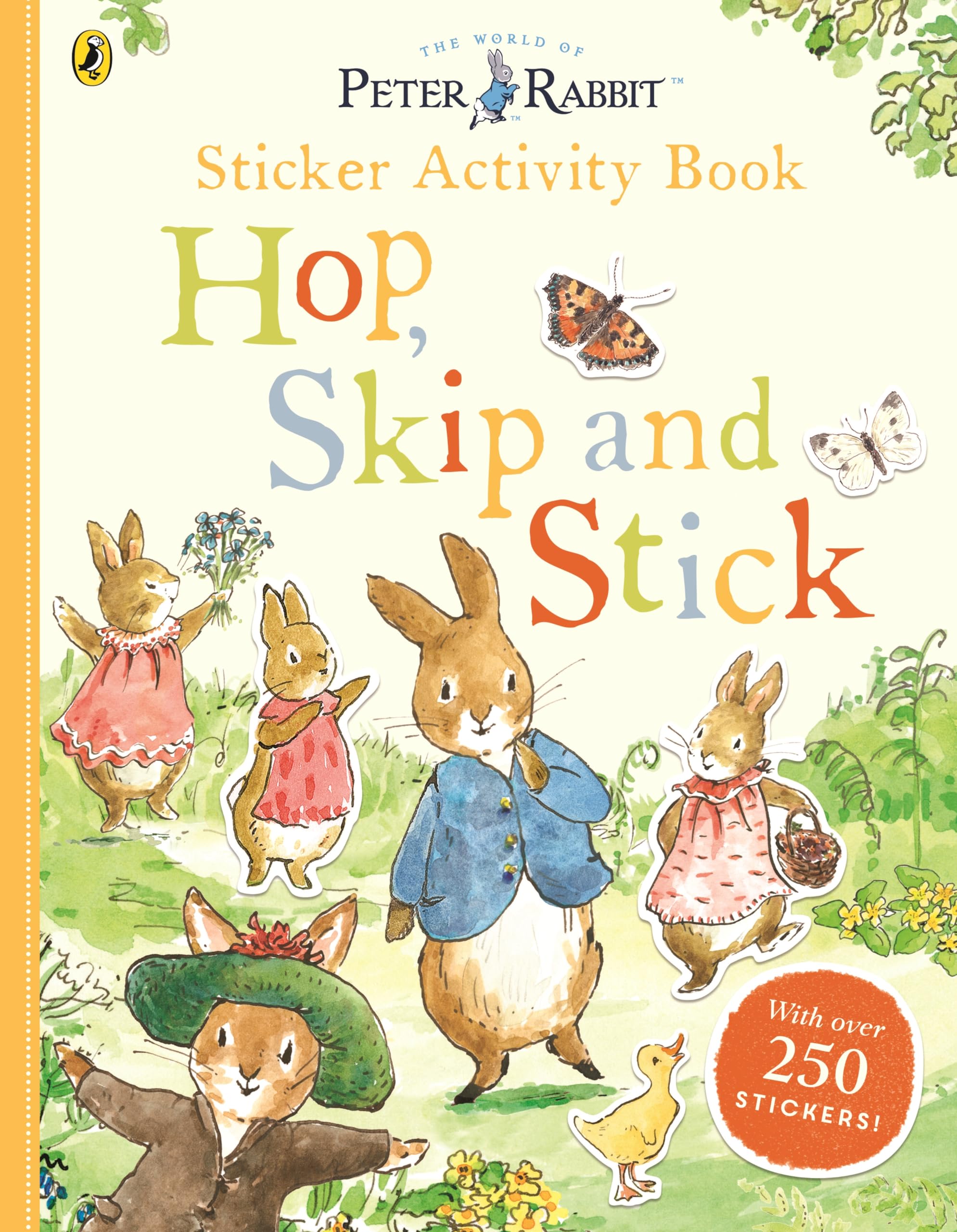 Warne Peter Rabbit Hop, Skip, Stick Sticker Activity