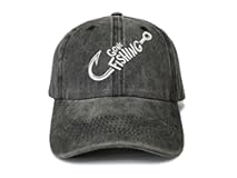 Embroidered Gone Fishing Hats