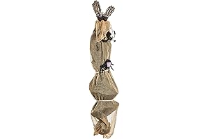 Halloween Haunters 5 Foot Hanging Human Body Cocoon Corpse Prop Decoration