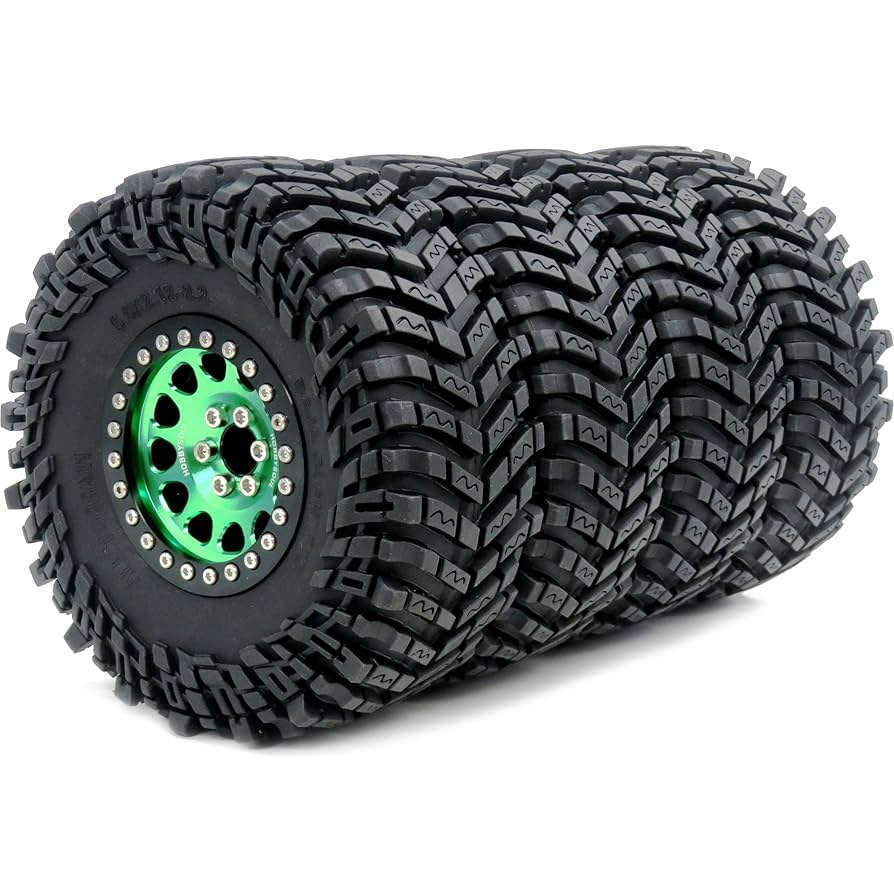 HOBBYSOUL 2.2インチ ラジコンホイール 4個 可変オフ　trx4 Amazon.com: HOBBYSOUL 2.2 Mud Slingers Tires 124mm & 2.2