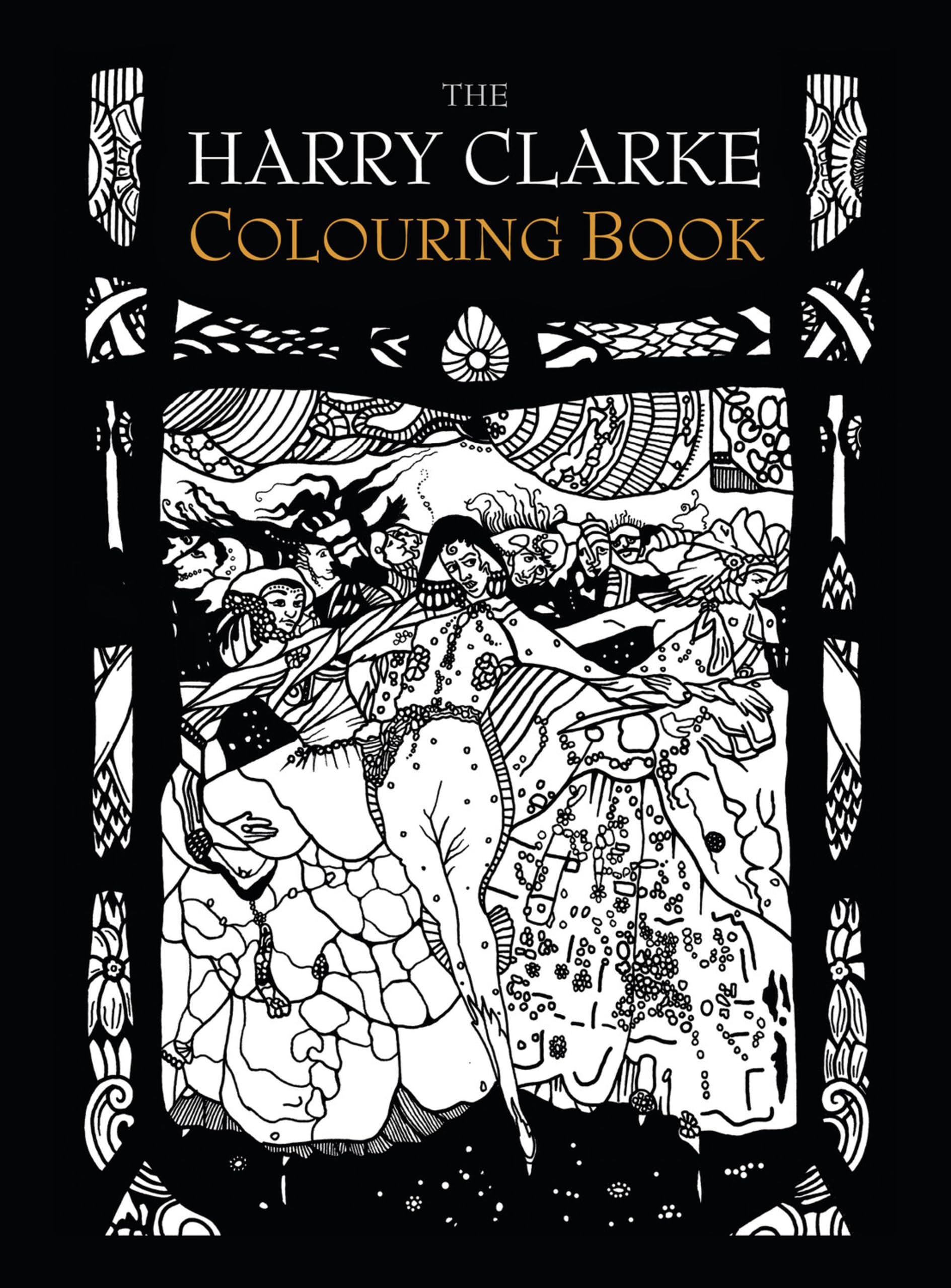The Harry Clarke Colouring Book by  The History Press - 9781845889036