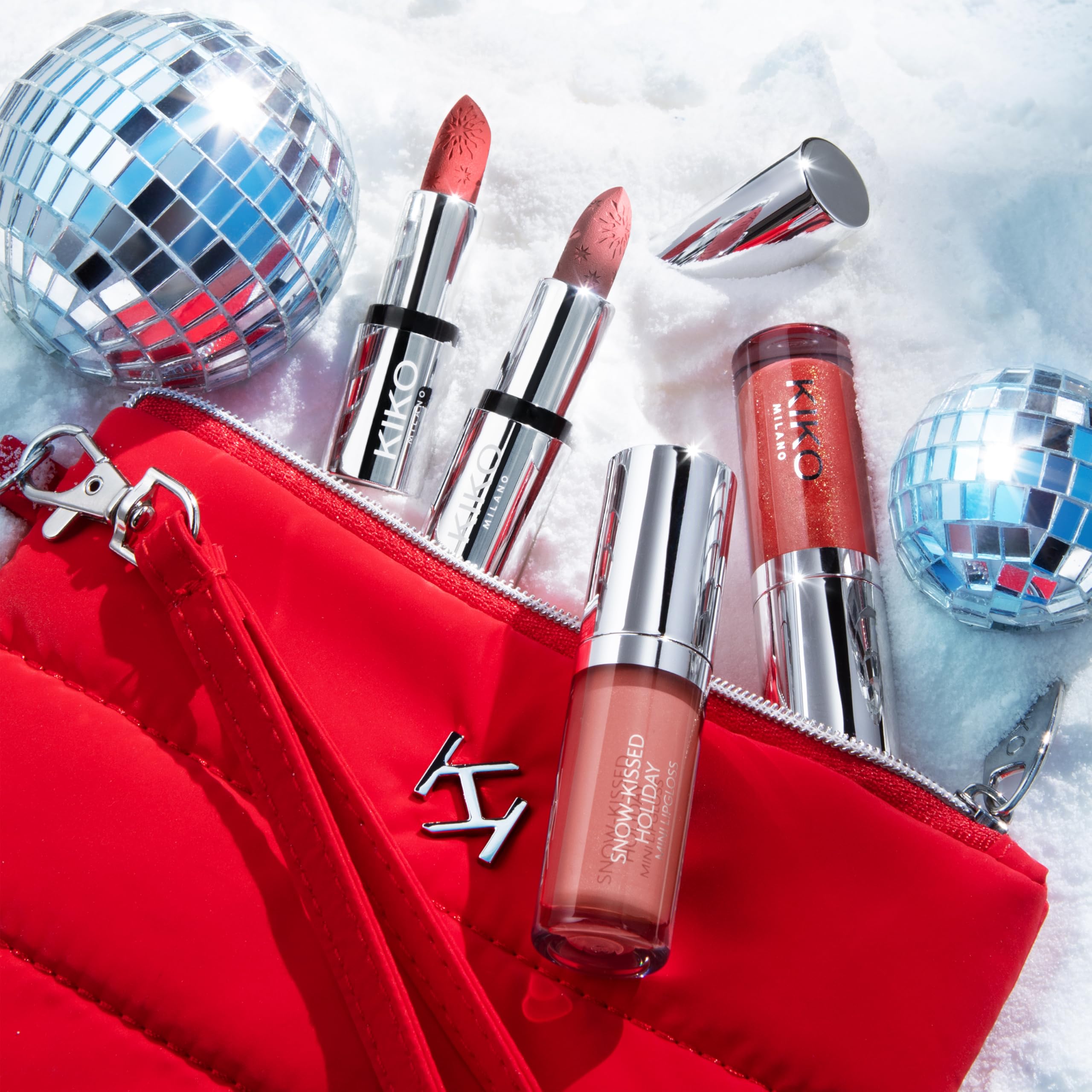 KIKO Milano Snow-Kissed Holiday Never Without You Mini Lips Gift