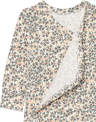 Miniatura 3 de Tienda Essentials Unisex Babies' Cotton Long-Sleeve Side Snap Bodysuit (Previously Tienda Aware), Pack of 3