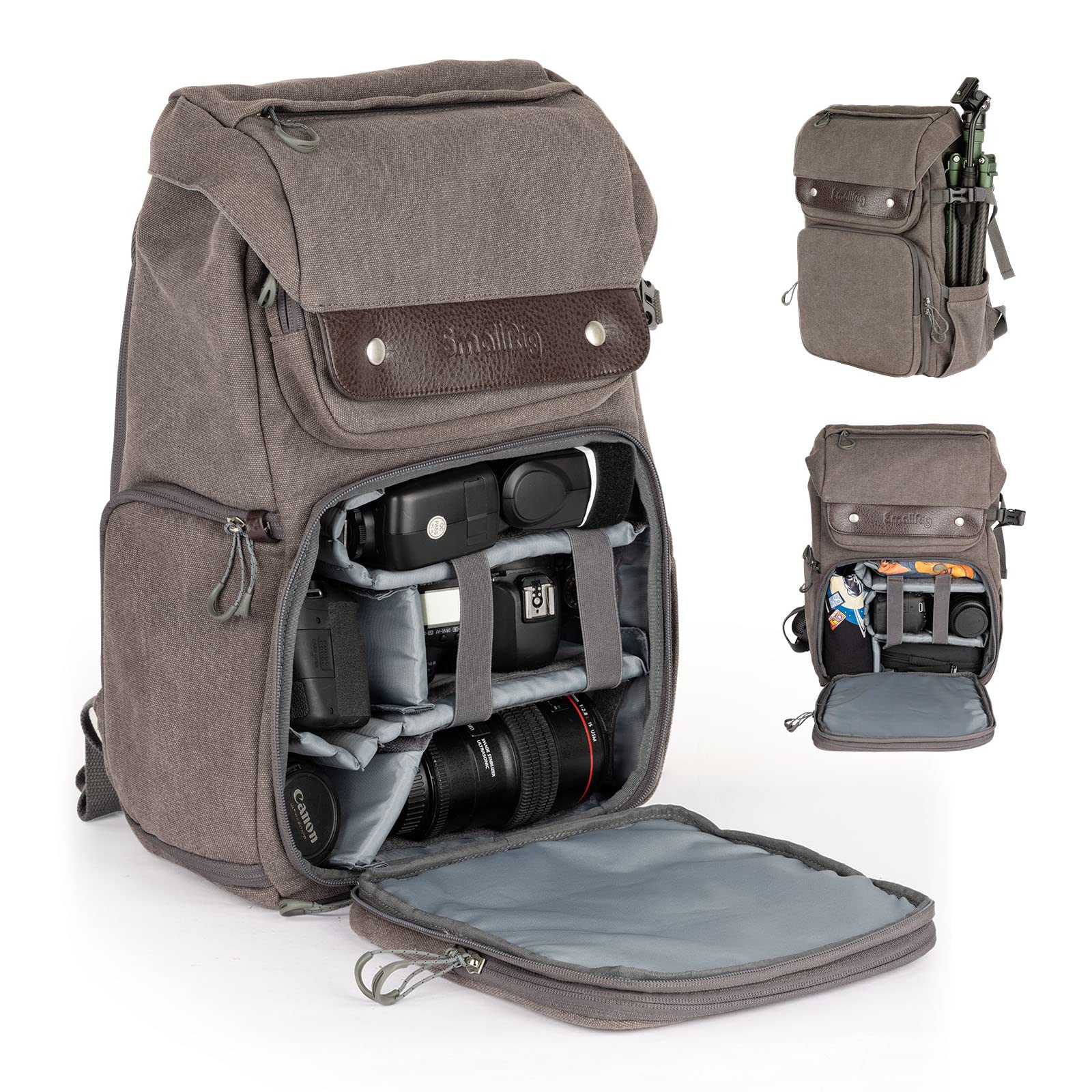 Amazon | SmallRig カメラリュック 大容量 バックパック 20L 上下2気室