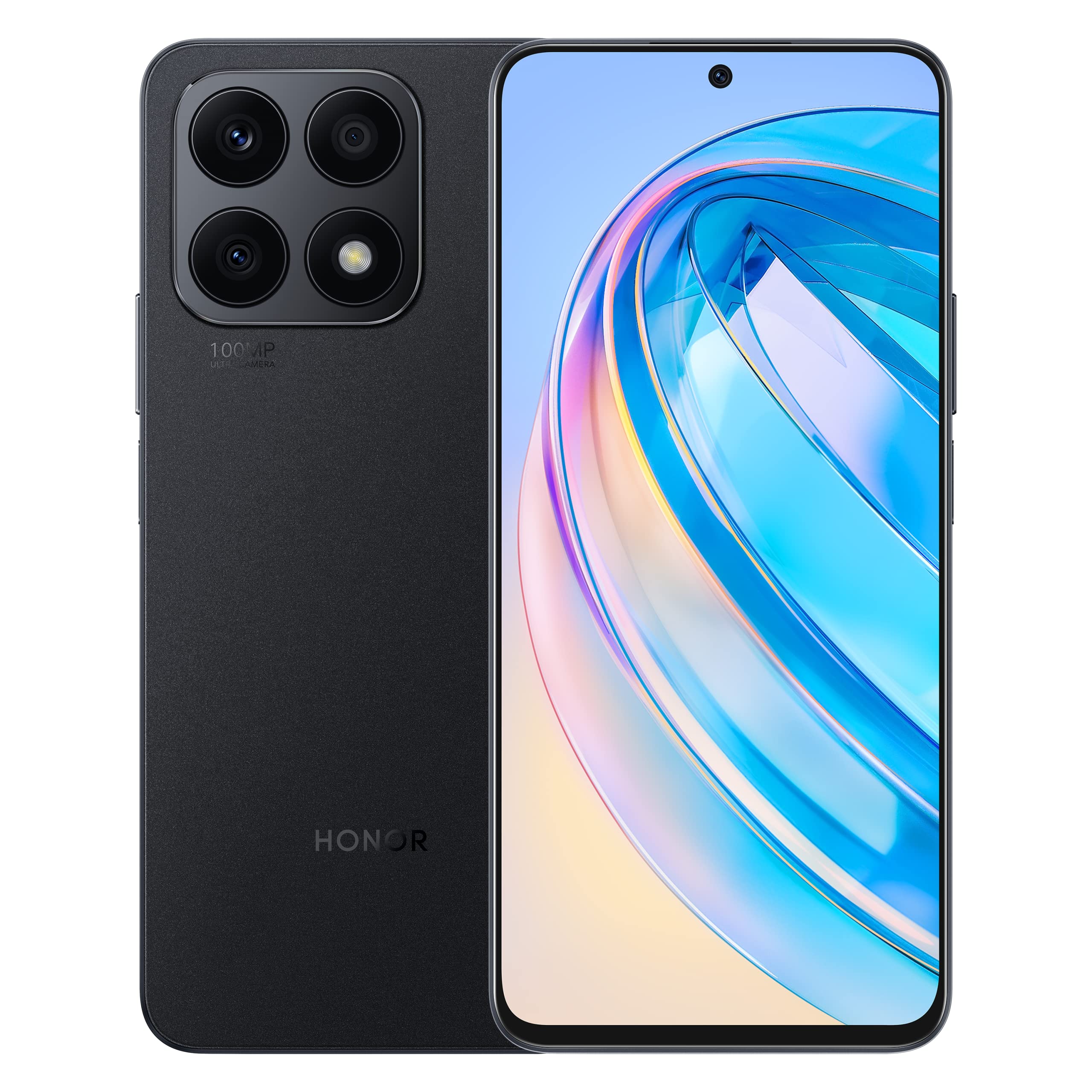 HONOR X8a Mobile Phone Unlocked, 100MP Triple Camera, 6.7" 90Hz Fullview Display, 6 GB+128 GB, Android 12, Dual SIM, Midnight Black