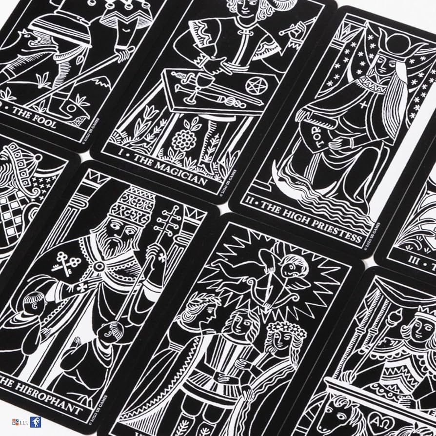 Amazon.co.jp: I.I.J タロットカード インバージョン・タロット 缶
