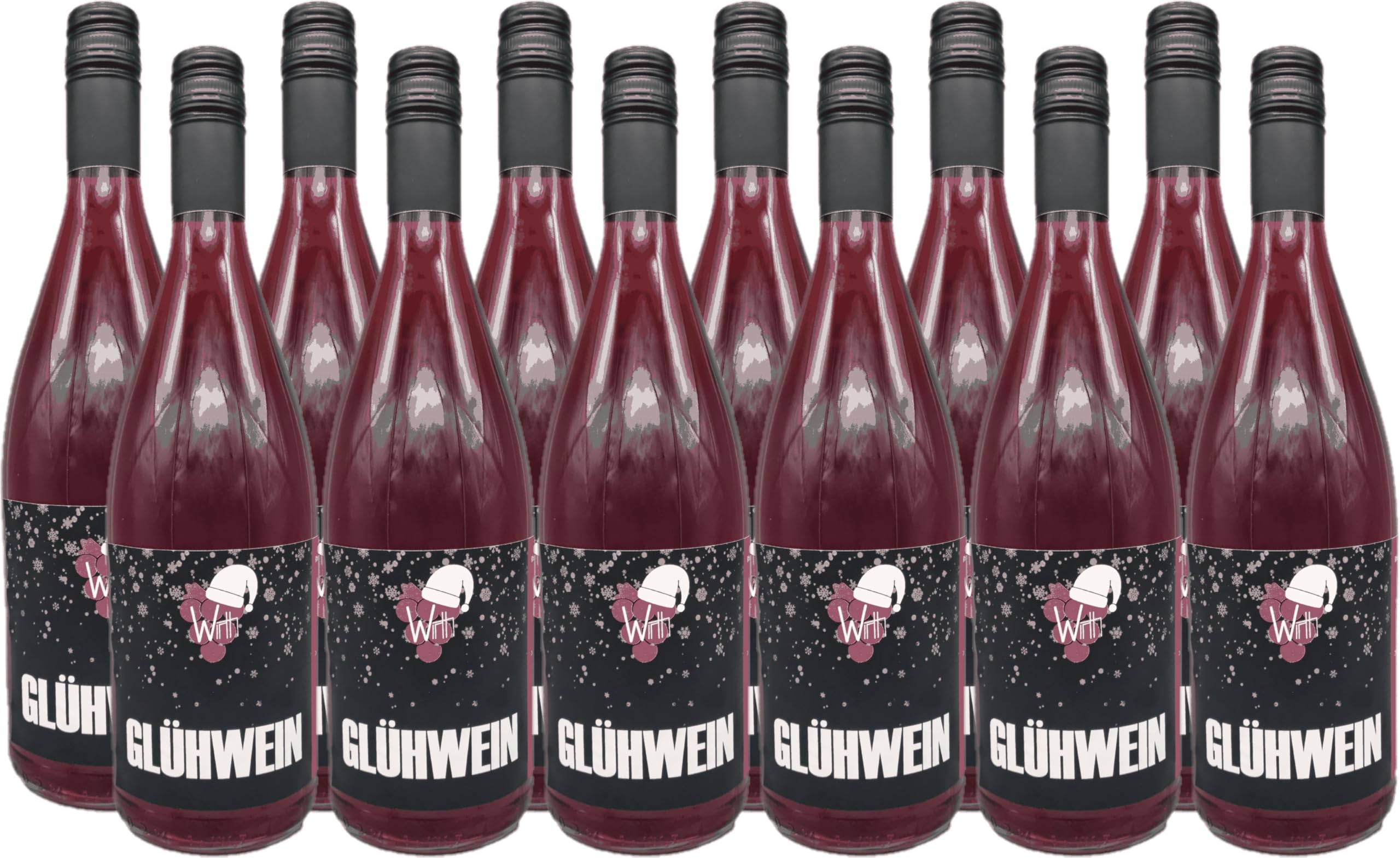 Weingut Wirth - Winzer Glühwein rot, direkt von Winzer (12 Flaschen)