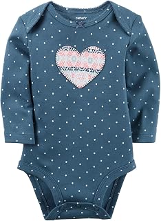 Carter's baby-girls Single Bodysuit 118g761
