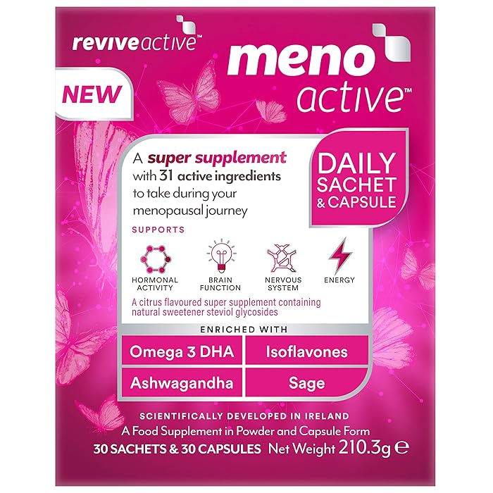 Buy Revive Active Meno Active Menopause Supplement enriched with Omega