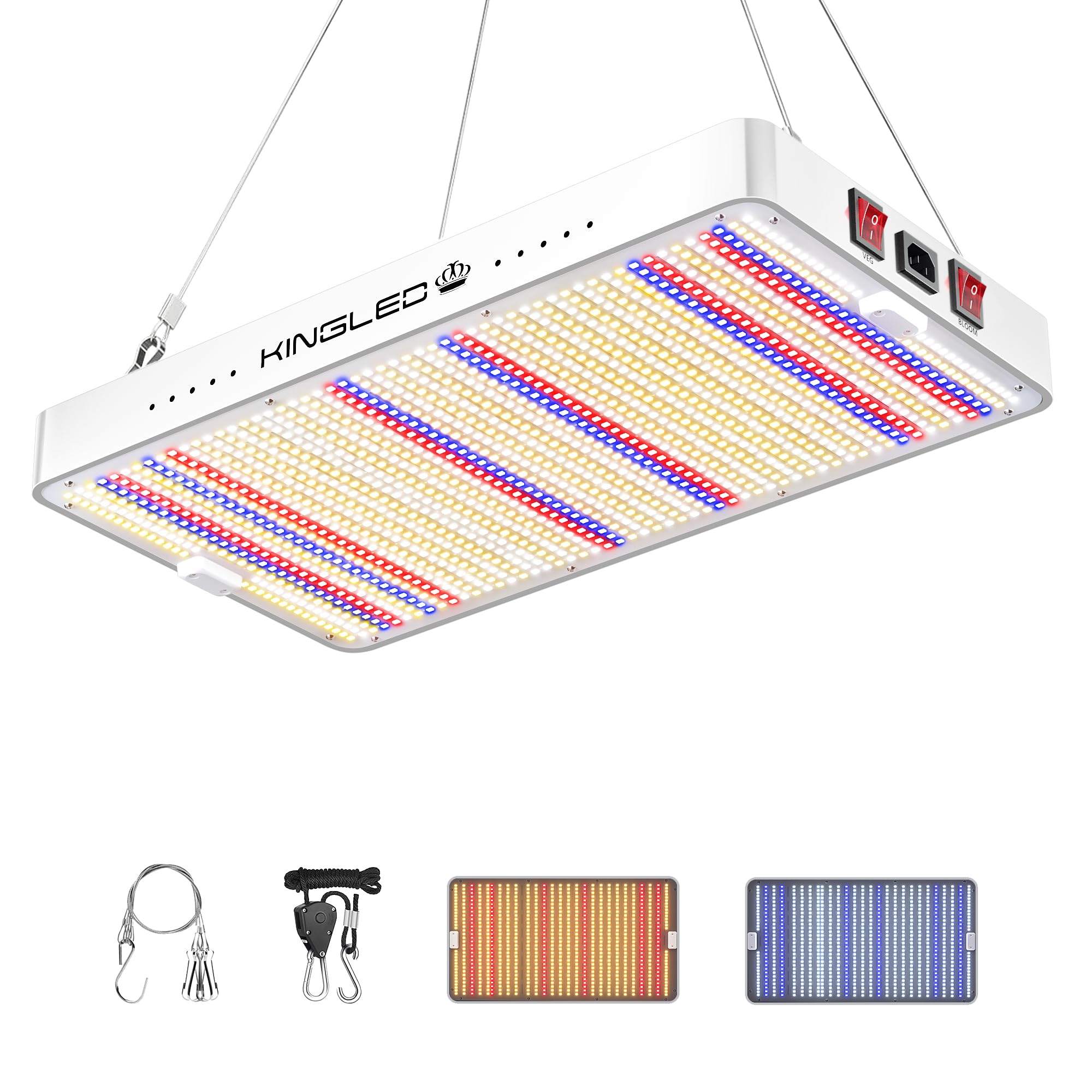 Amazon.com : KingLED KP3000 LED Grow Light for Indoor Plants, Full