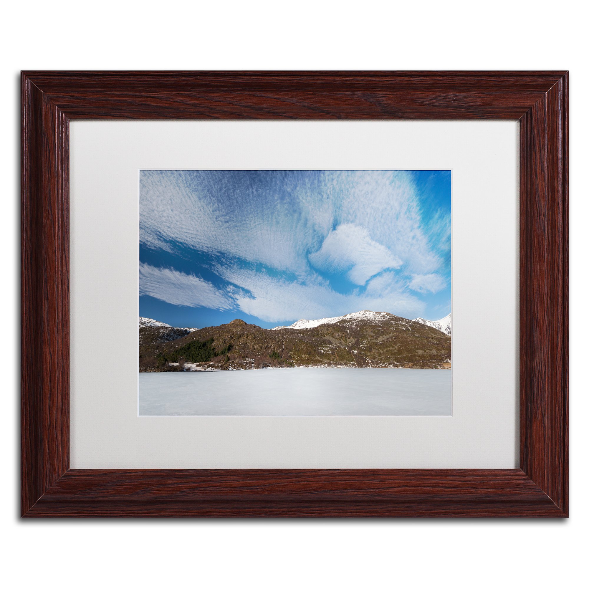 Indecision by Philippe Sainte-Laudy, White Matte, Wood Frame 11x14-Inch