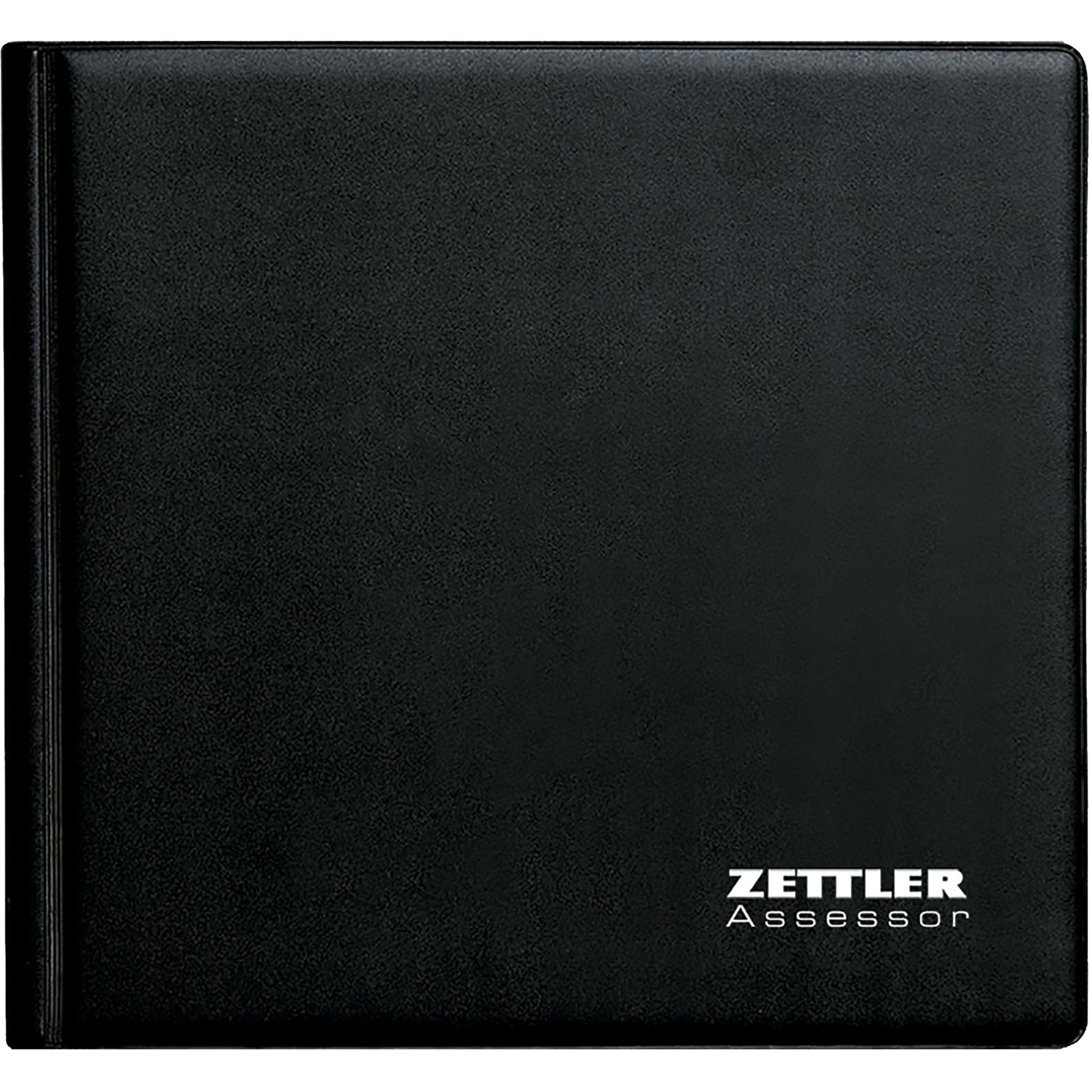 Zettler Wochenbuch Assessor 1W/2S Mappe 2026 – Buchkalender 16 × 15 cm, 1 Woche auf 2 Seiten, Kunststoffmappe mit Notizblock, FSC-zertifiziert