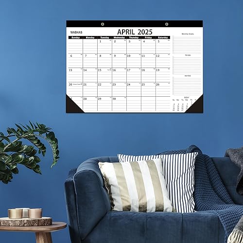 Miniatura 6 de Calendario de escritorio 2024-2025, julio 2024-diciembre 2025, calendario de escritorio grande 2024-2025 con lista de tareas, 18 meses, 17 x 12