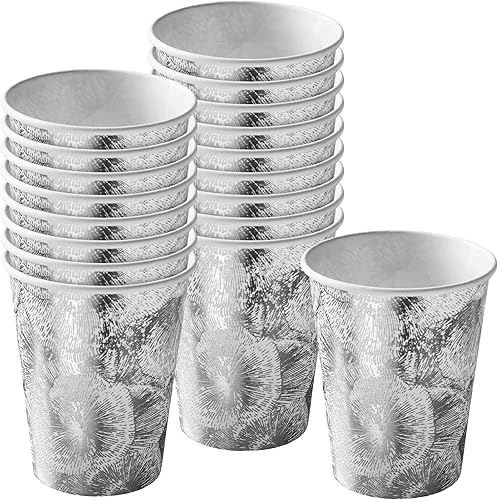 Paquete de 18 tazas de café desechables elegantes  Tazas calientes para café, té, chocolate caliente y todo tipo de bebidas, tazas de café de papel, disponible en Yaxa Colombia