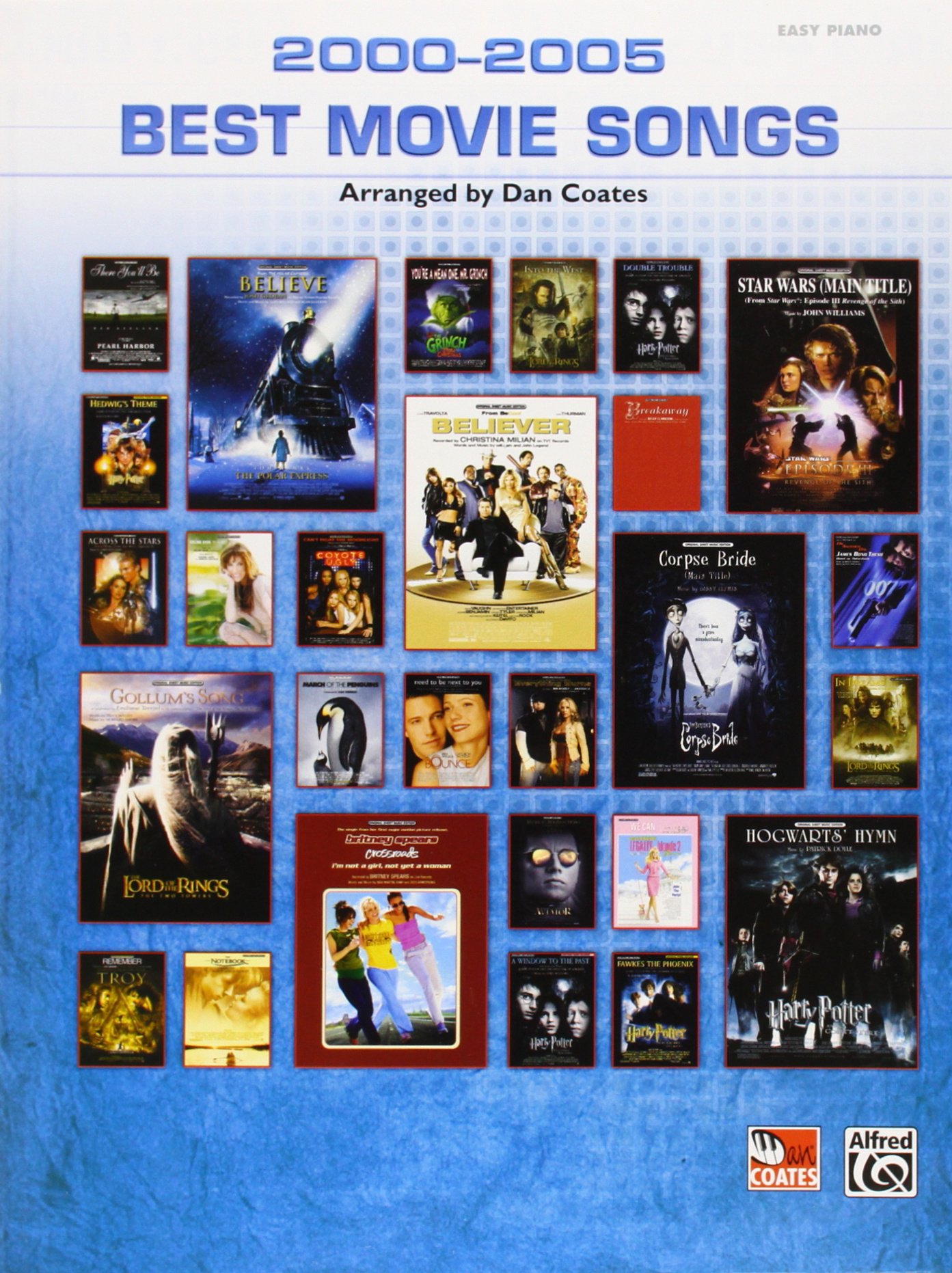 2000 - 2005 best movie songs easy pf livre sur la musique: Easy Piano