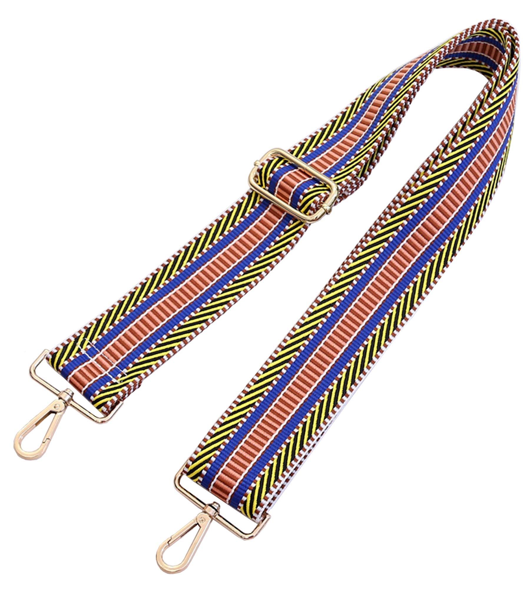 ZYLDKColorful Shoulder Strap Adjustable Replacement Belt Crossbody Canvas Bag Handbag Wide Long Straps