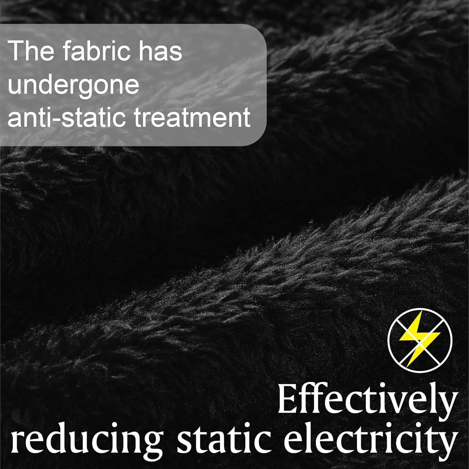 Inner Wish Mens Plush Fleece Robe, Cozy Warm Bathrobe Fuzzy Male Spa Long Robe With Pockets (DARK GREY) - Image 5