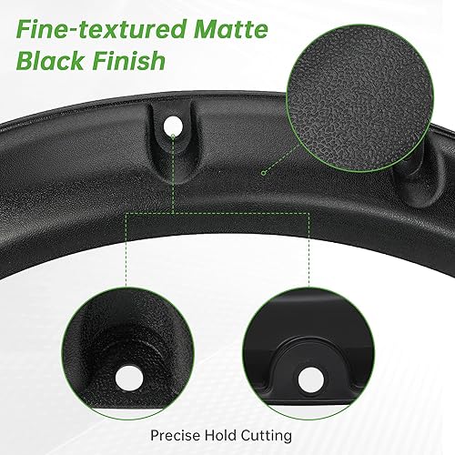 Miniatura 6 de 10L0L Golf Cart Fender Flares Contains 2 Front and 2 Rear for EZGO TXT RXVClub Car DS PrecedentYamaha G29 with Metal Hardware