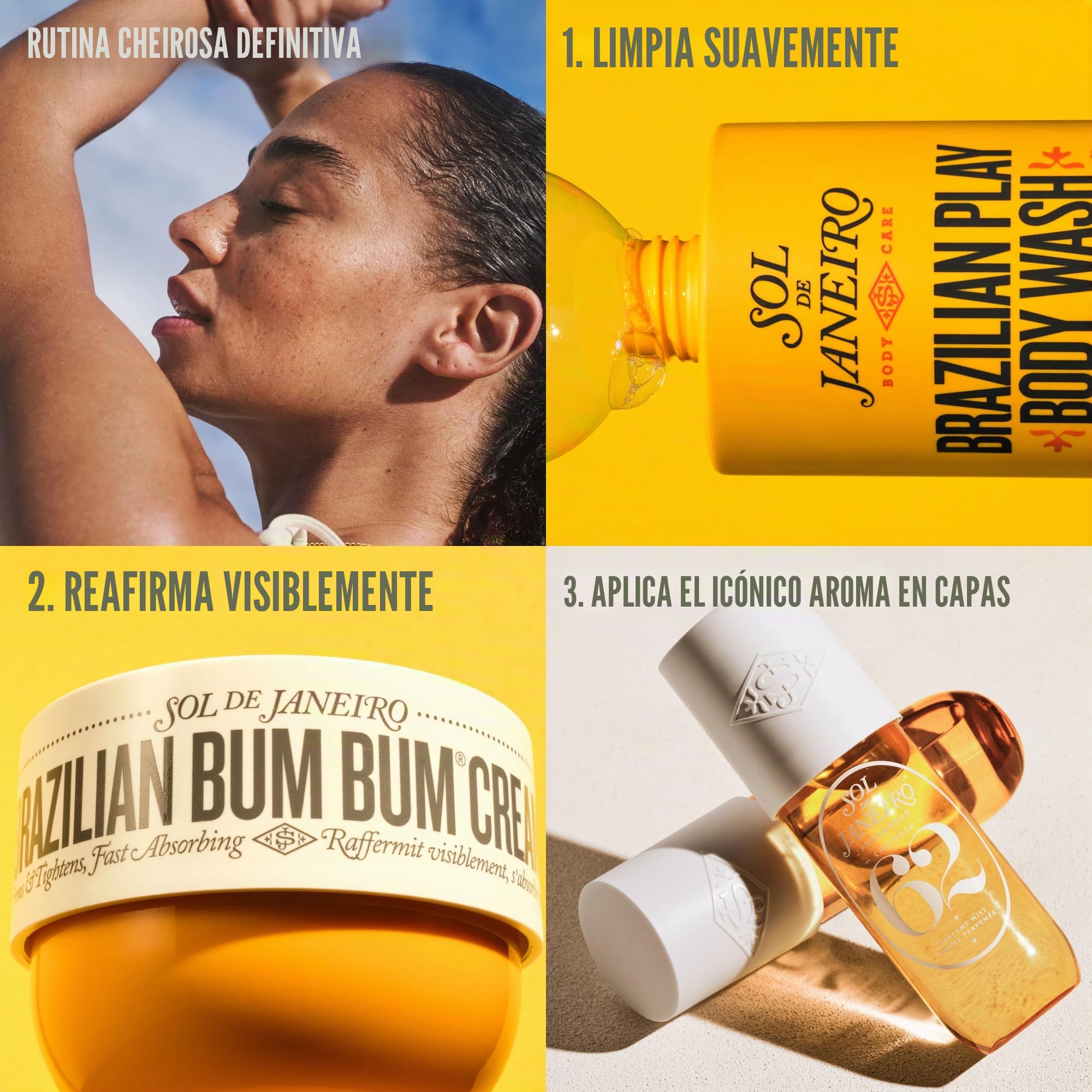 SOL DE JANEIRO - Bruma corporal de fragancia brasileña Crush 240 ml