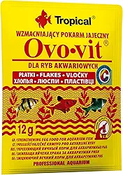 Tropical Ração Para Peixes Ovo-Vit 12G Sachê Para Peixes