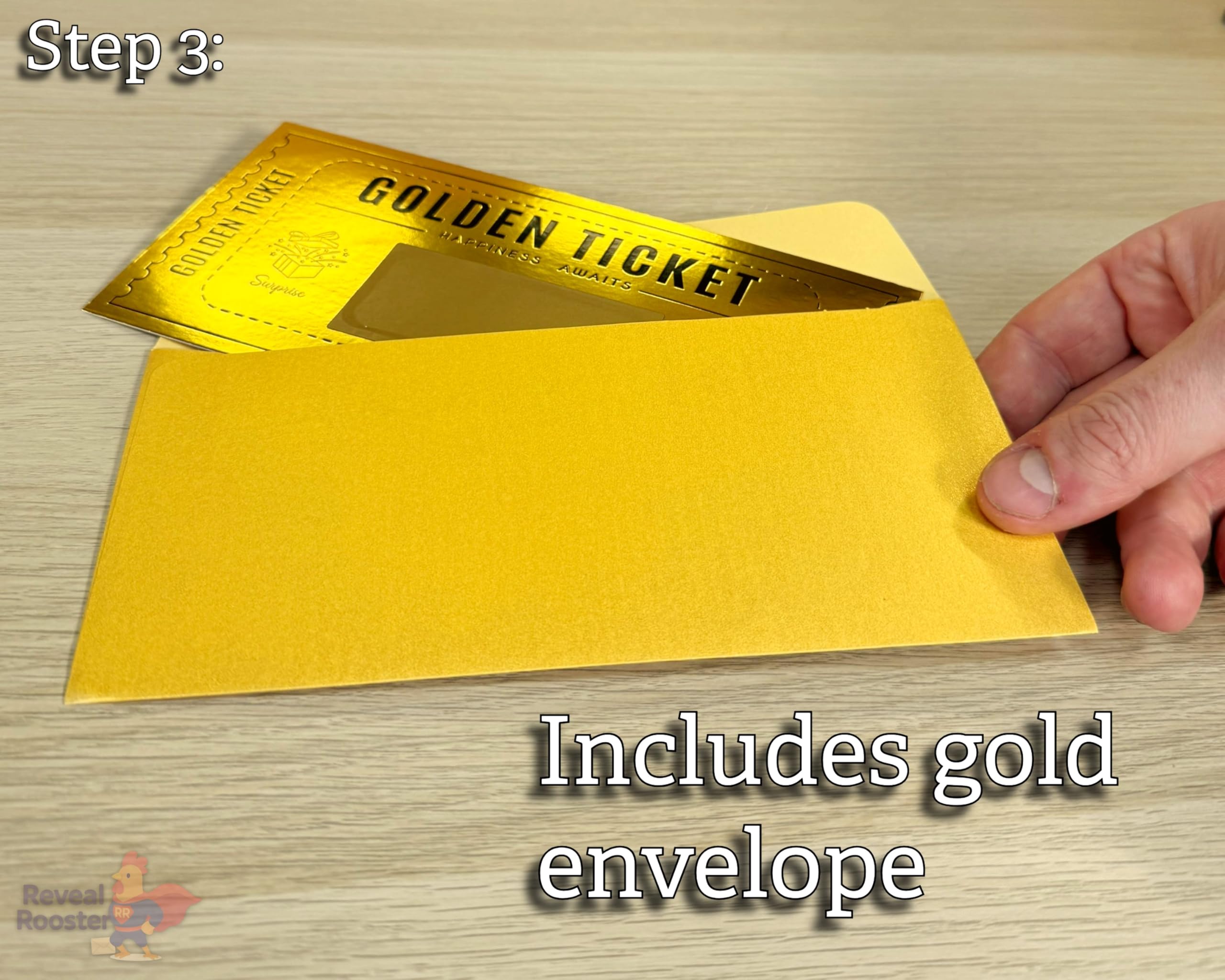 Amazon.com : Cappstan UK Deluxe Golden Ticket Surprise Scratch Off