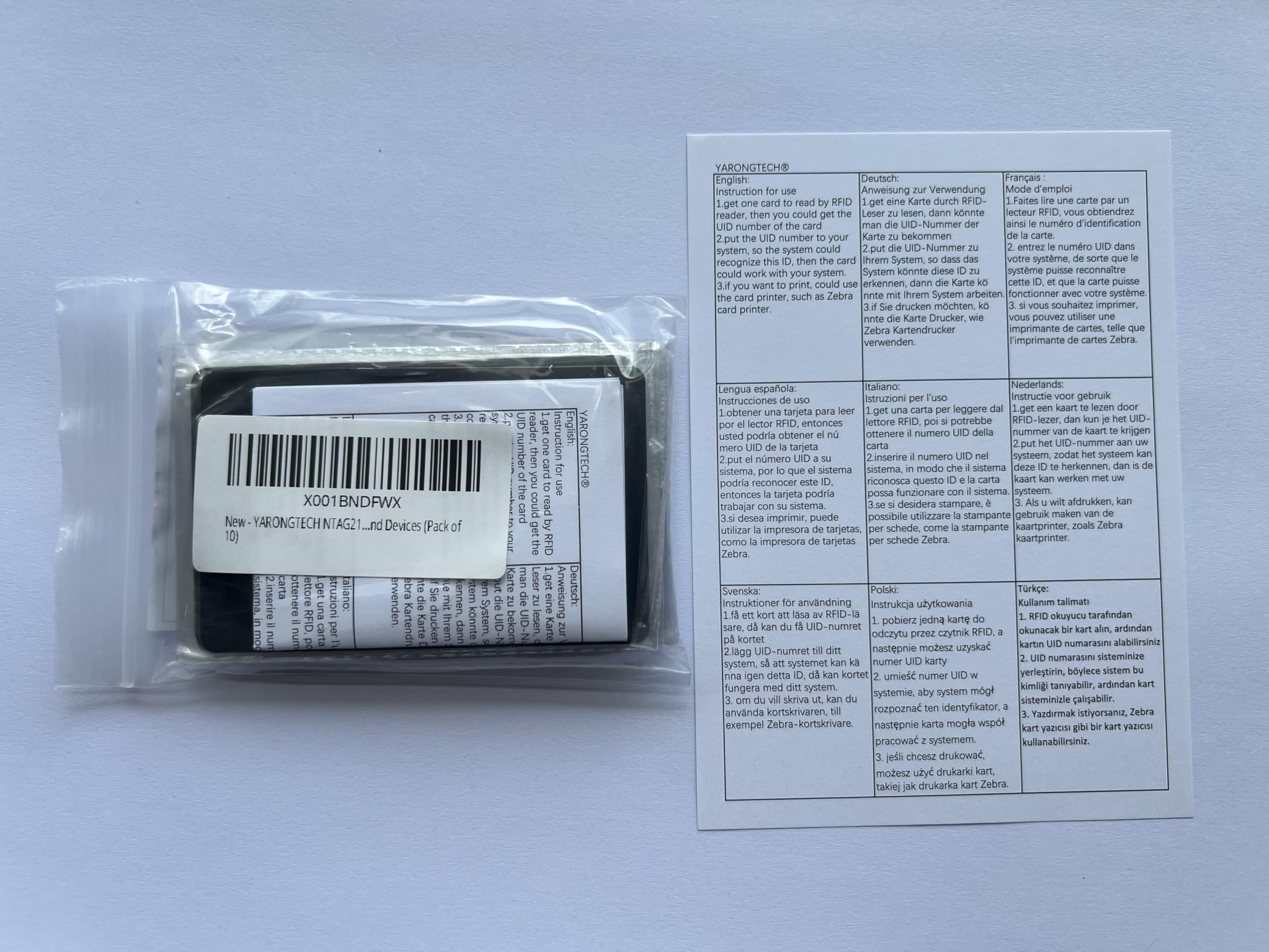 NTAG215 カードタイプ ジュン amiibo YARONGTECH NTAG215 NFC Black PVC Color Cards Work  with TagMo and
